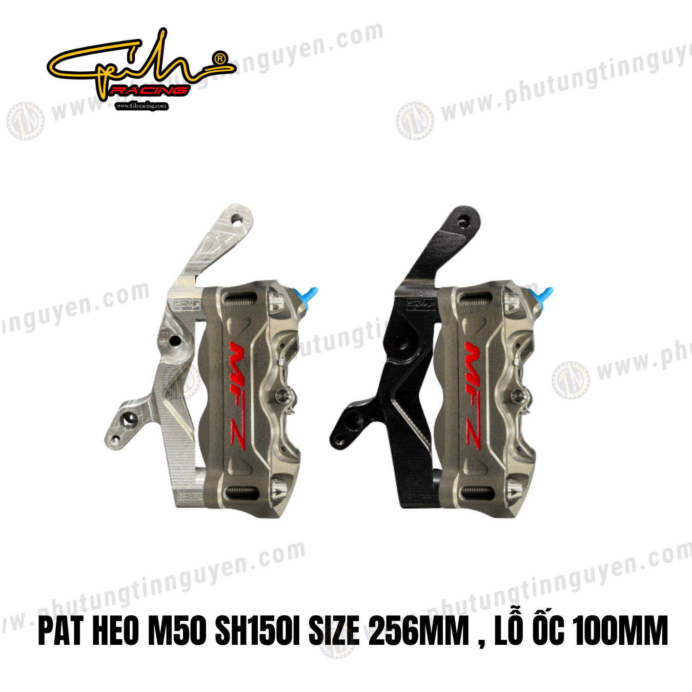  PAT HEO M50 SH150I SIZE 256MM , LỖ ỐC 100MM GH-RACING 