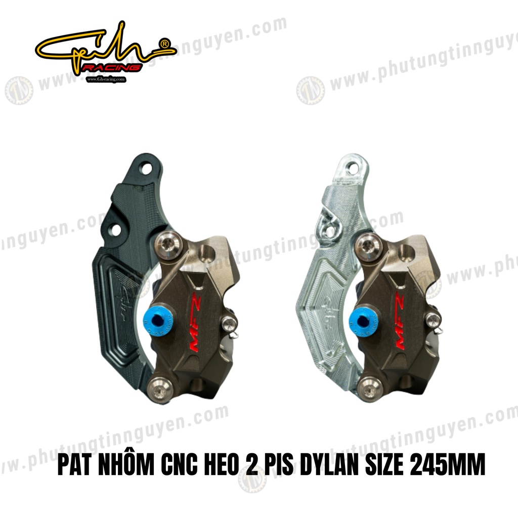 PAT NHÔM CNC HEO 2 PIS DYLAN SIZE 245MM GH-RACING