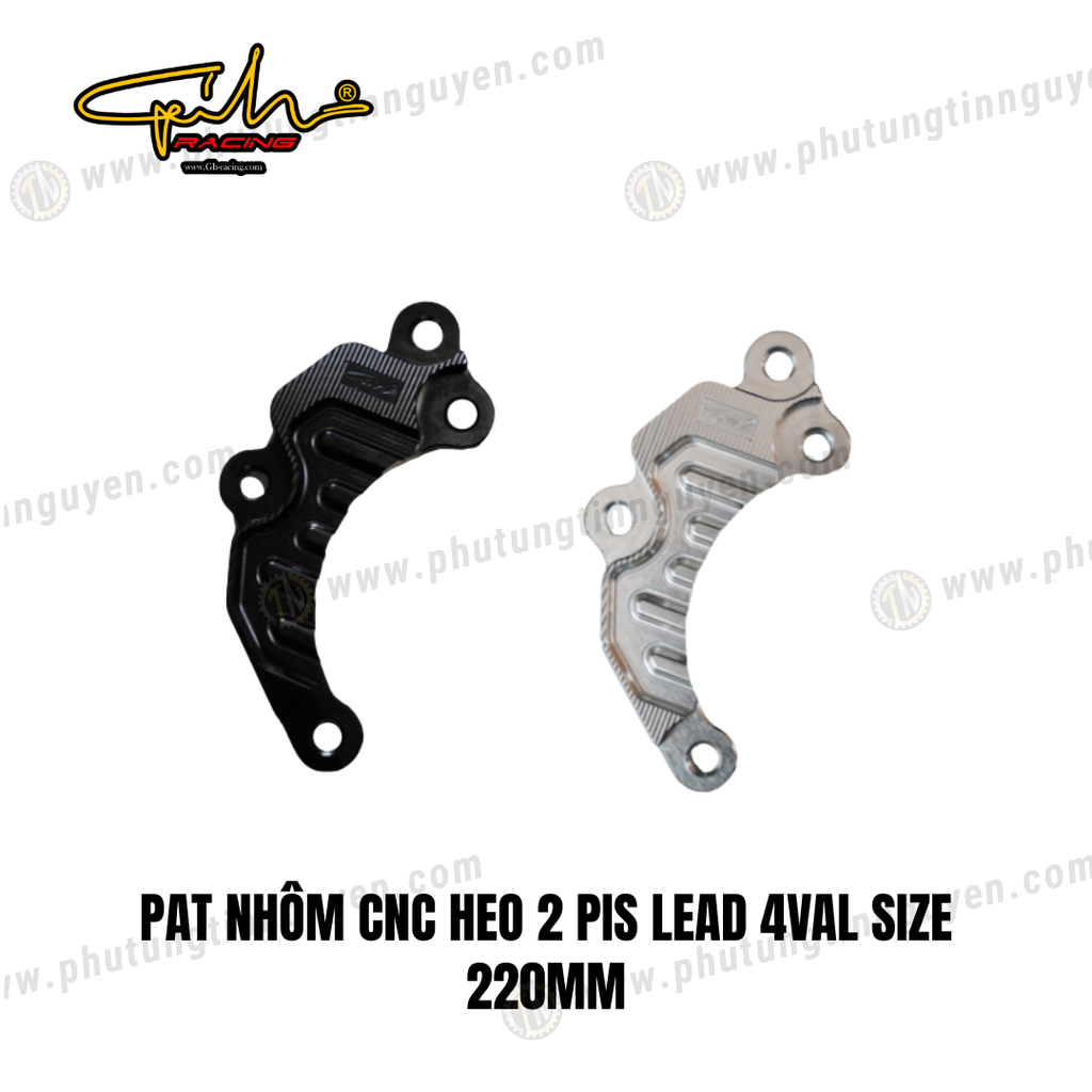 PAT NHÔM CNC HEO 2 PIS LEAD 4VAL SIZE 220MM GH-RACING