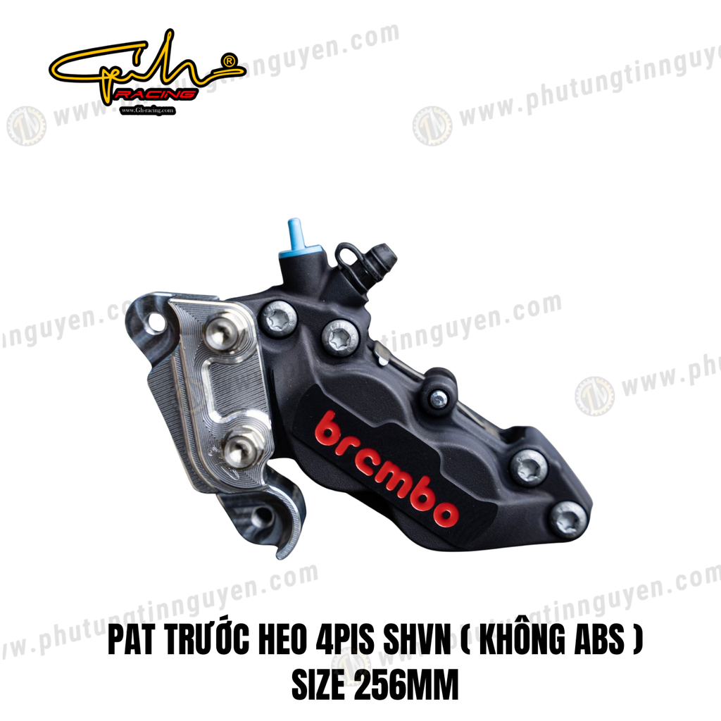 PAT TRƯỚC HEO 4PIS SHVN ( KHÔNG ABS ) SIZE 256MM GH-RACING
