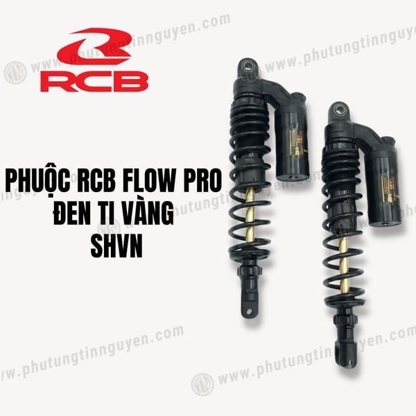  PHUỘC RCB FLOW PRO ĐEN TI VÀNG SHVN 