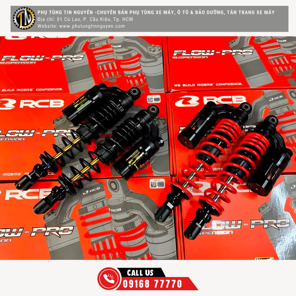 PHUỘC RCB FLOW PRO ĐEN TI VÀNG SHVN