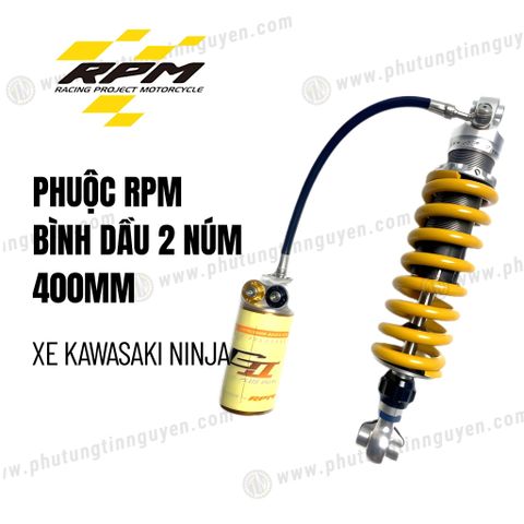  Phuộc RPM có bình dầu RT XE KAWASAKI NINJA 400mm hàng chính hãng có bảo hành 