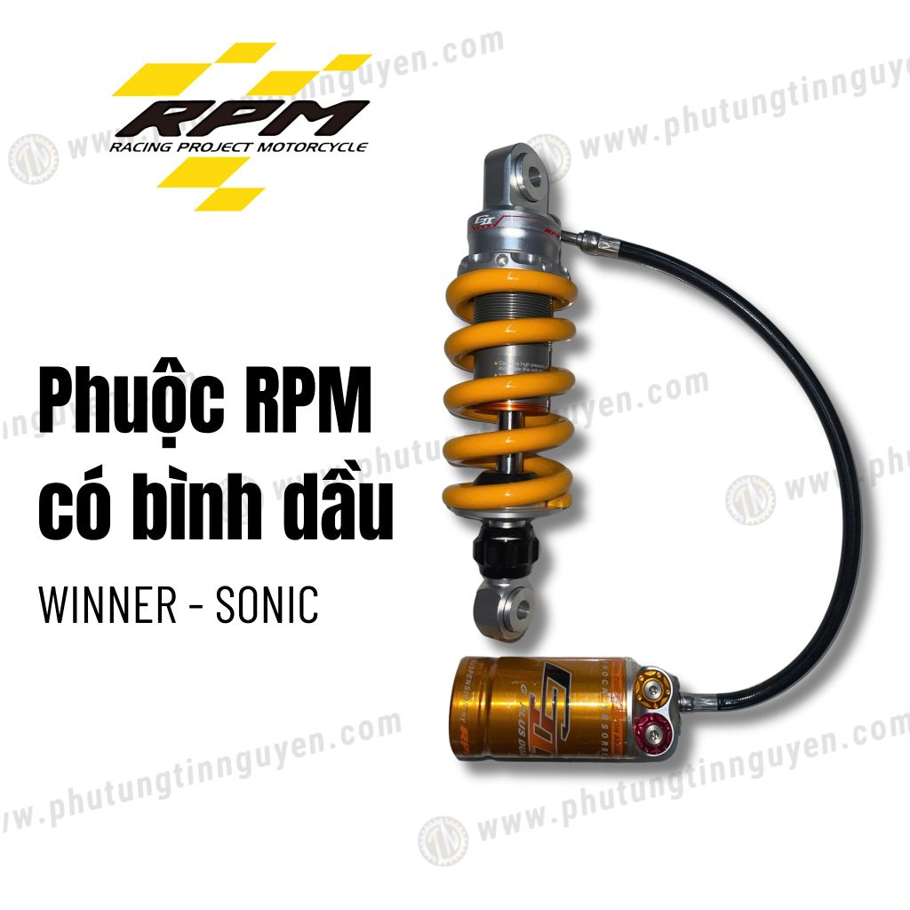 Phuộc RPM bình dầu xe  Winner, Sonic chính hãng có bảo hành