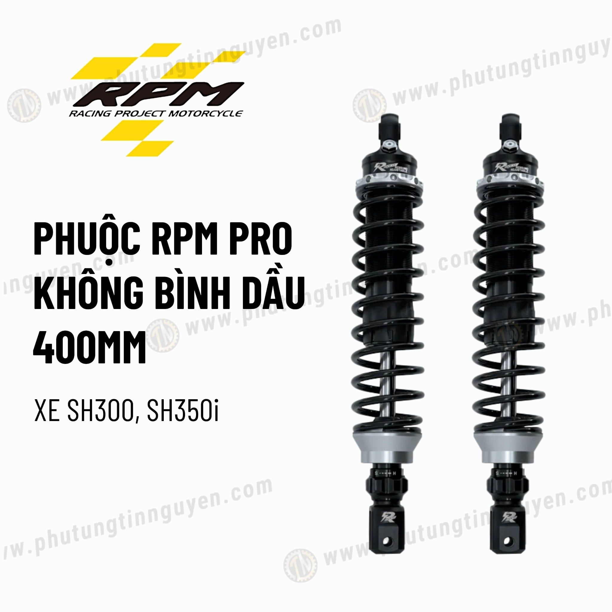  Cặp phuộc RPM Pro cho xe SH350i sh300 size 400mm 