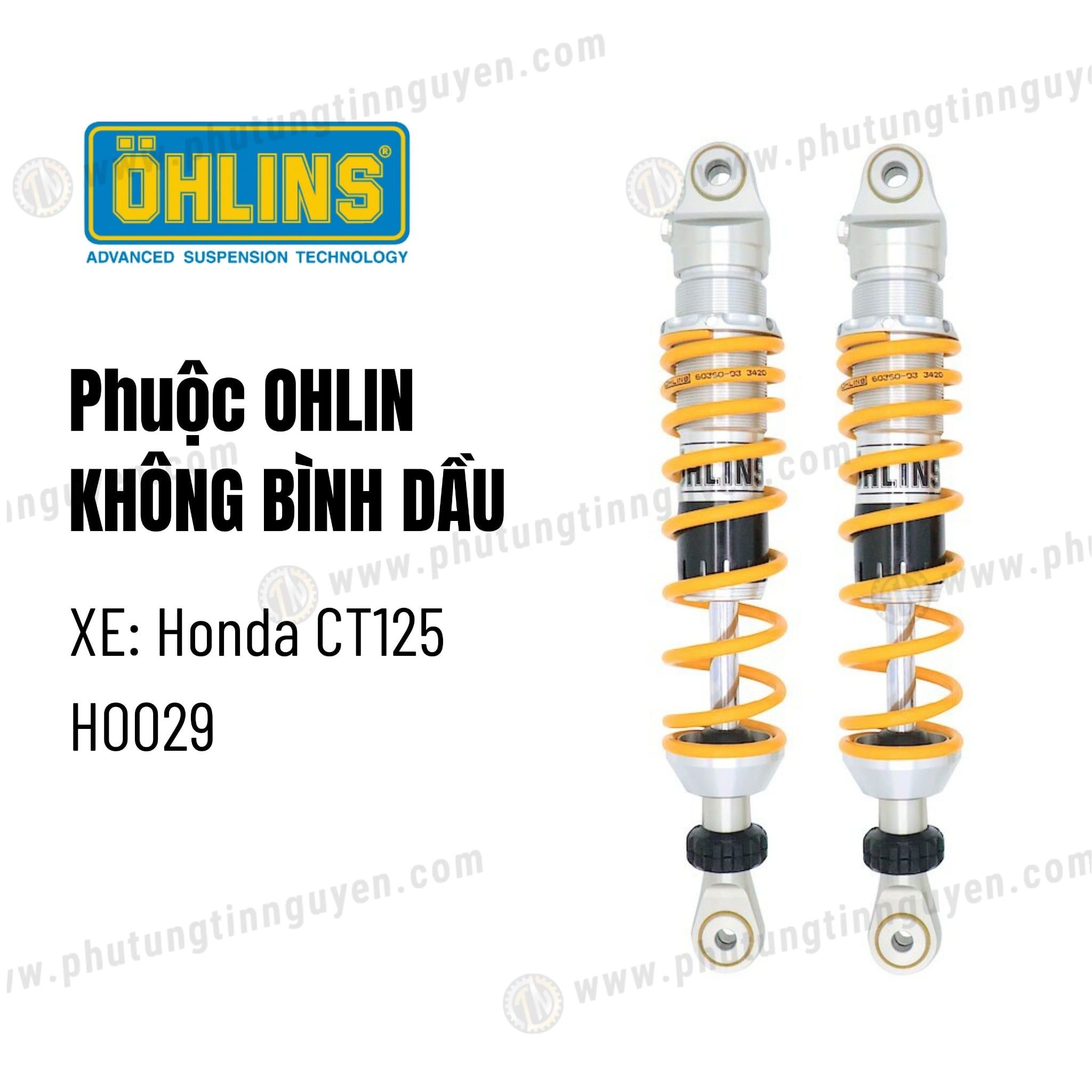  Phuộc sau Ohlins Honda CT125 HO029 