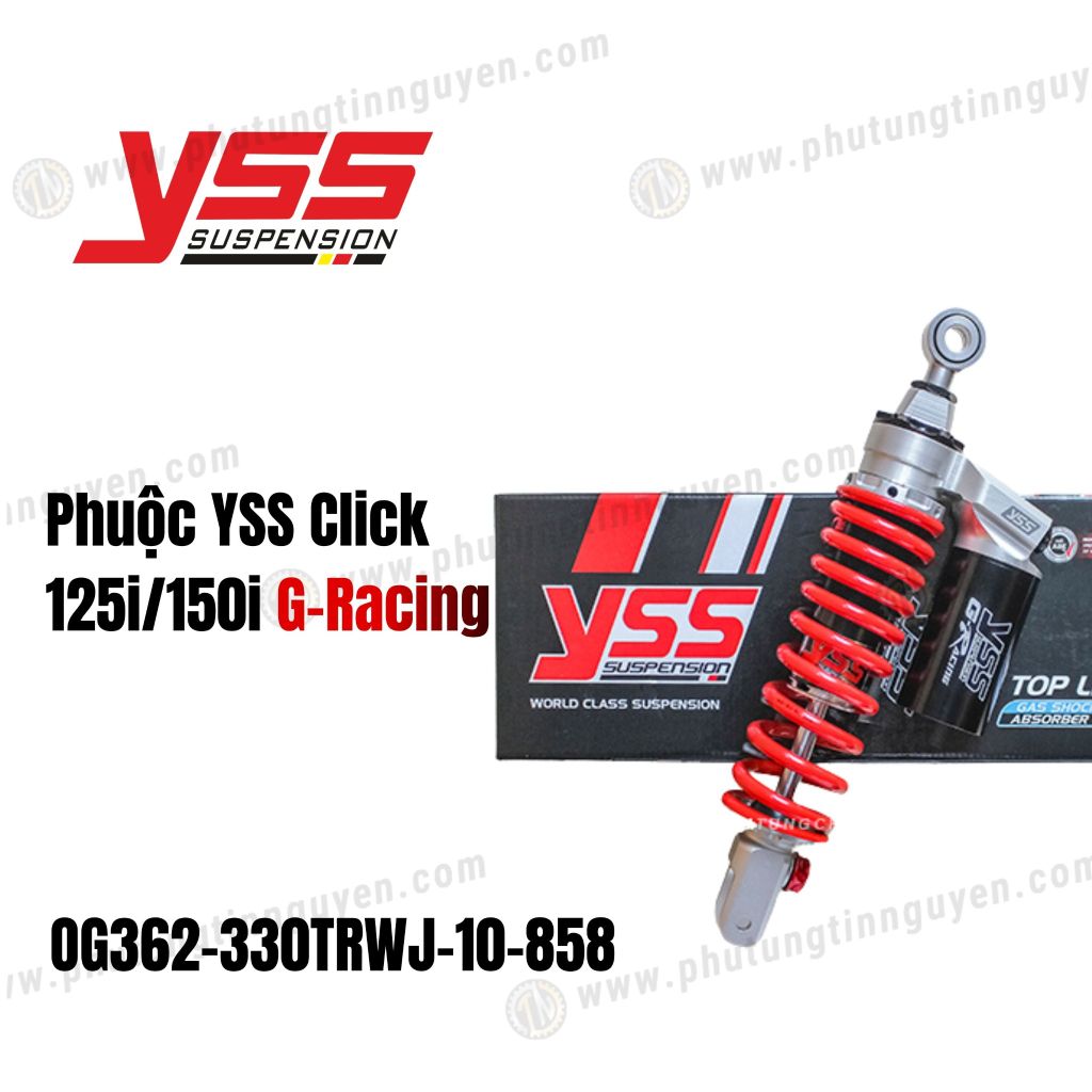 Phuộc YSS Click 125i/150i GRacing OG362330TRWJ10858