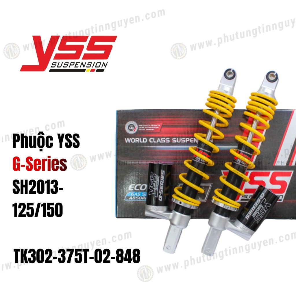 Phuộc YSS GSeries SH2013 125,150 TK302375T02848