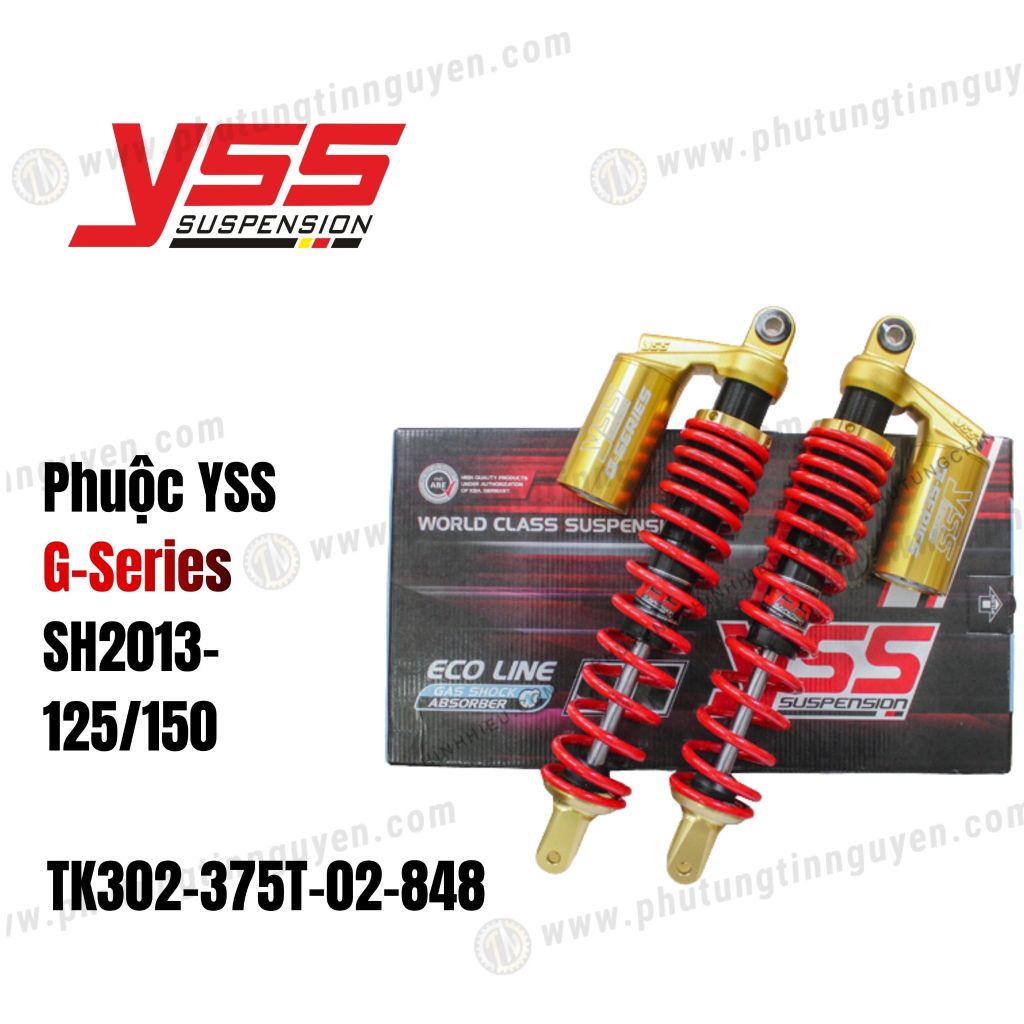Phuộc YSS GSeries SH2013-125,150 TC302375T02853M