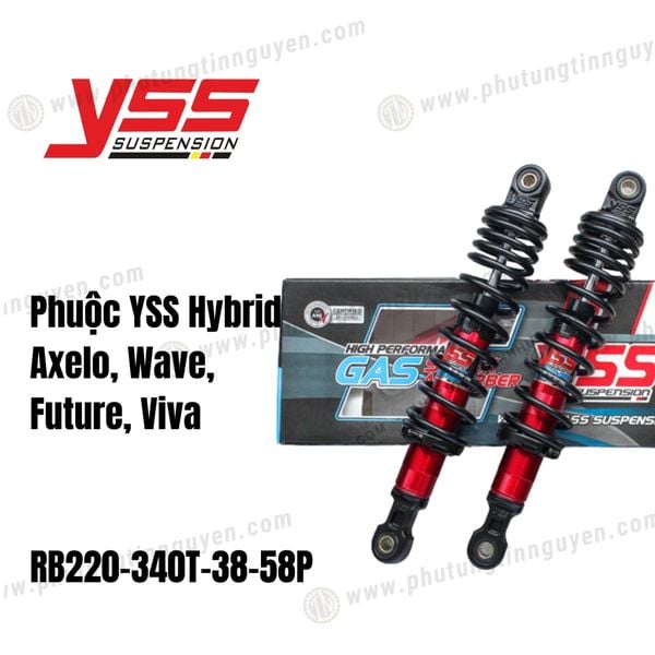  Phuộc YSS Hybrid Axelo, Wave, Future, Viva RB220340T3858P 