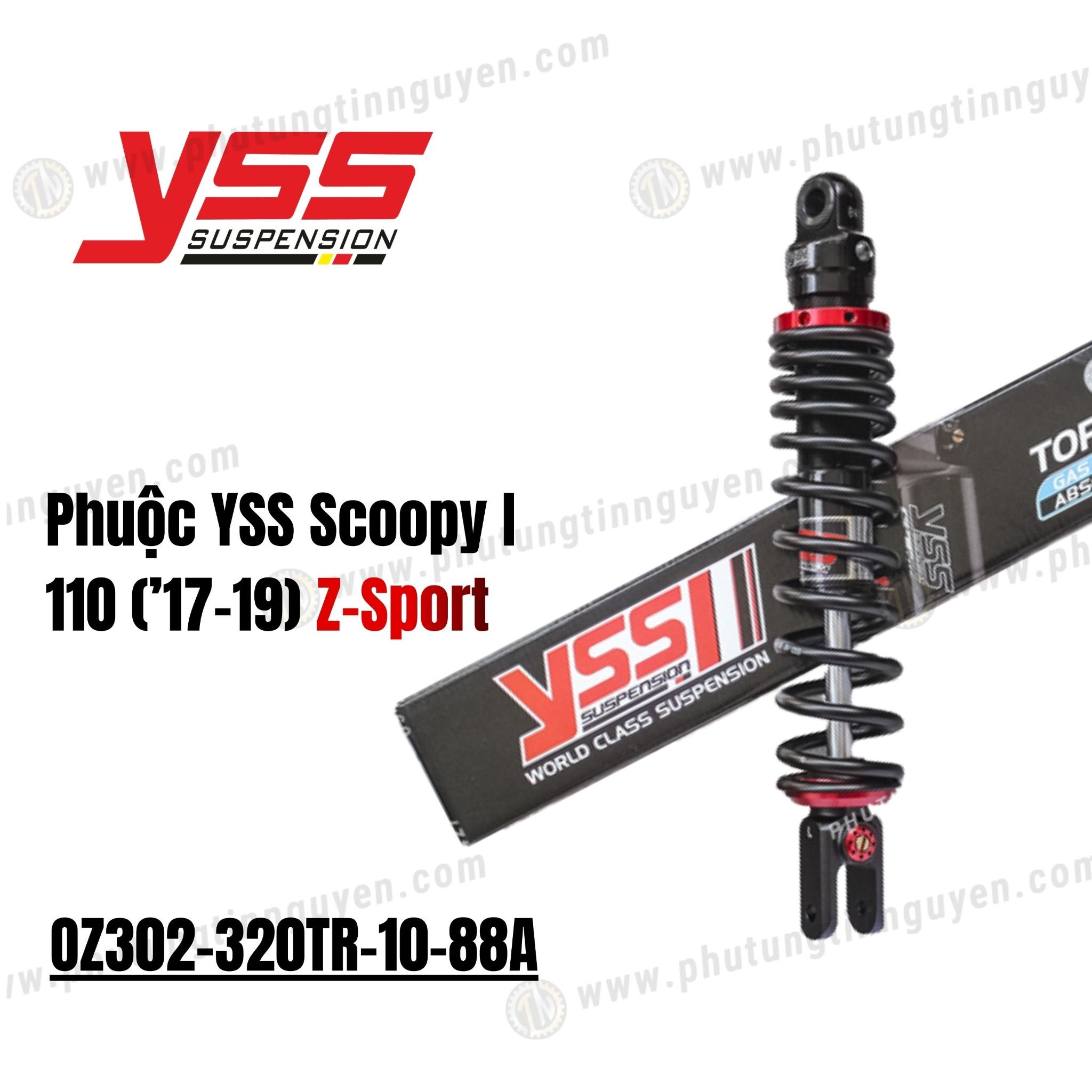  Phuộc YSS Scoopy I 110 (’17-19) ZSport OZ302320TR1088A 