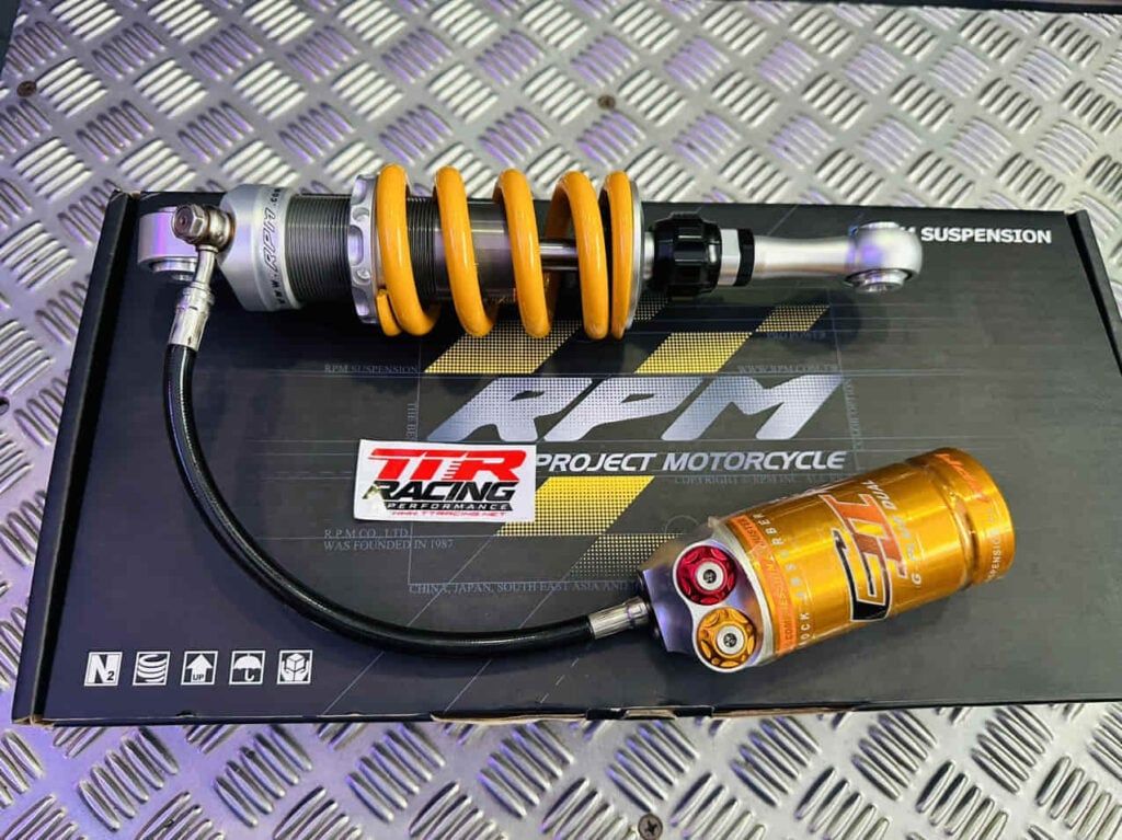 Phuộc RPM bình dầu xe Satria - Raider 150 chính hãng có bảo hành