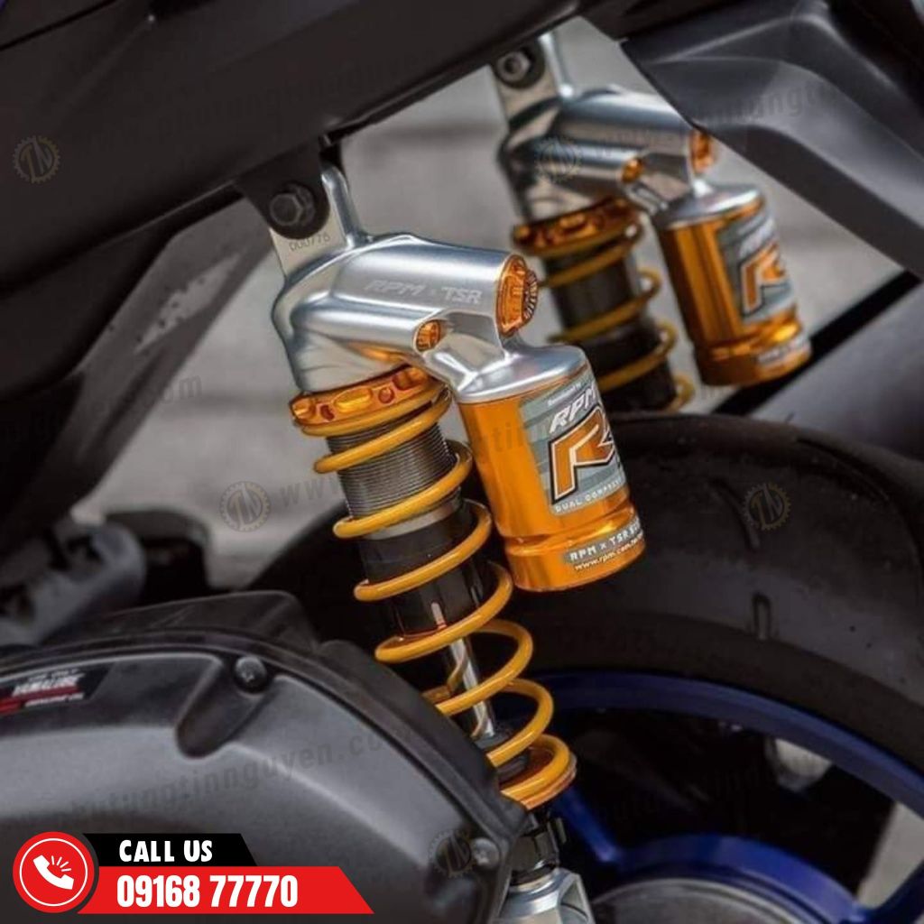 Cặp Phuộc RPM có bình dầu RT xe NVX 305mm hàng chính hãng có bảo hành