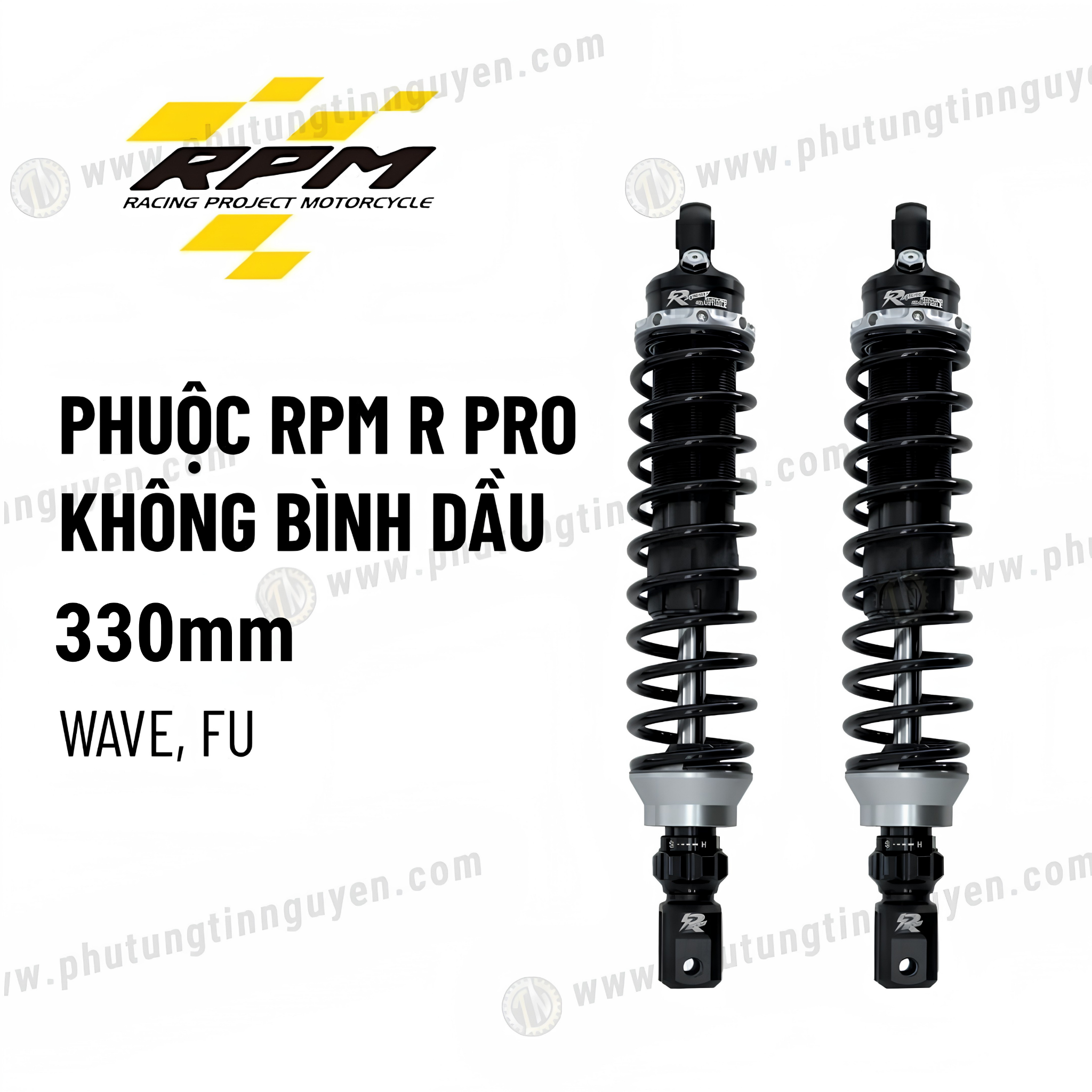  Cặp phuộc RPM R Pro cho xe Wave, FU size 330mm 