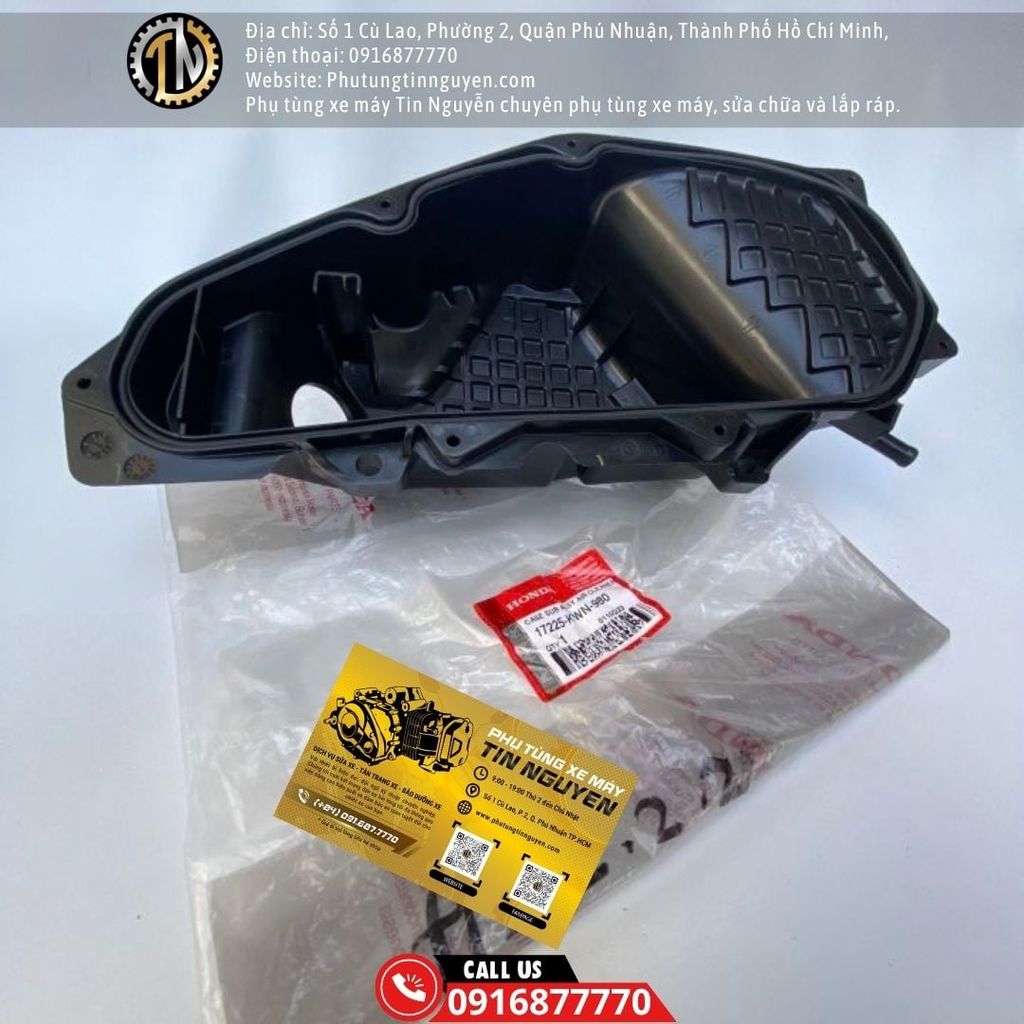 Đế hộp lọc gió, Đế pô e Vario Click 125/150 2 đời 2015 - 2027 & 2018 - 2022 17225KWN980