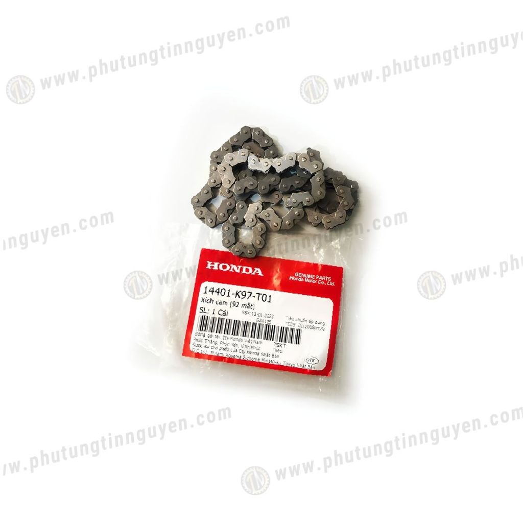 Sên (xích) cam 92 mắt Vario, Click thái, Ab 125, PCX, SH Việt... - 14401-K97-T01