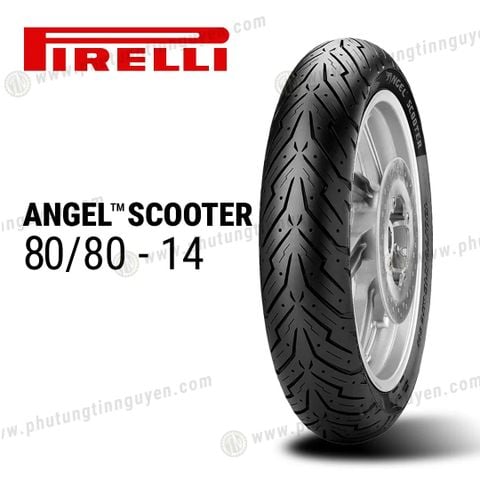  Cặp Vỏ xe Pirelli ANGEL SCOOTER  80/80 -14M/C Không ruột 