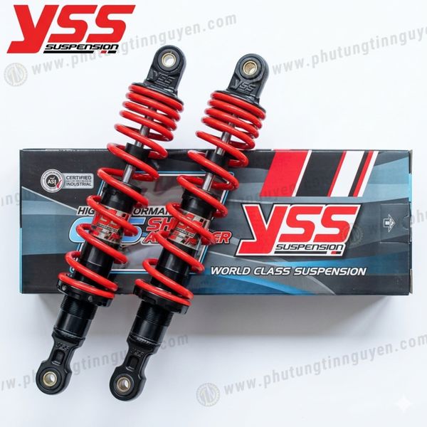  Phuộc sau YSS xe VinFast  Evogrand, Vento Neo, VeroX, Felix 2025 màu đỏ RB220-340T-38-88-1-1 