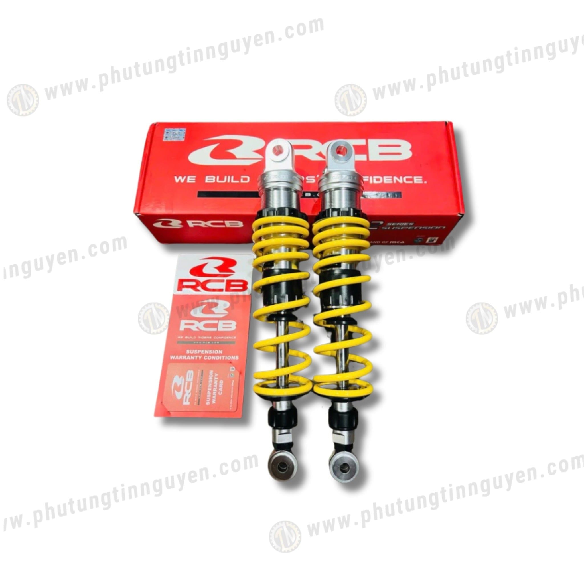  Phuộc RCB S2 Series vàng cho Wave, Dream, Future, sirius, jupiter chính hãng 