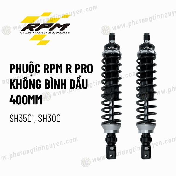  Cặp phuộc RPM R Pro cho xe SH350i sh300 size 400mm 