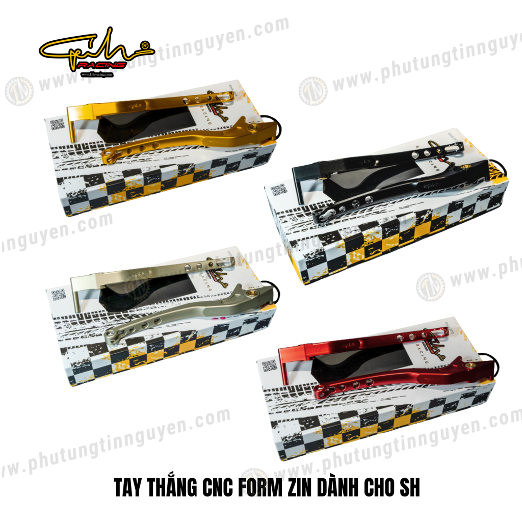 TAY THẮNG CNC FORM ZIN DÀNH CHO SH GH-RACING