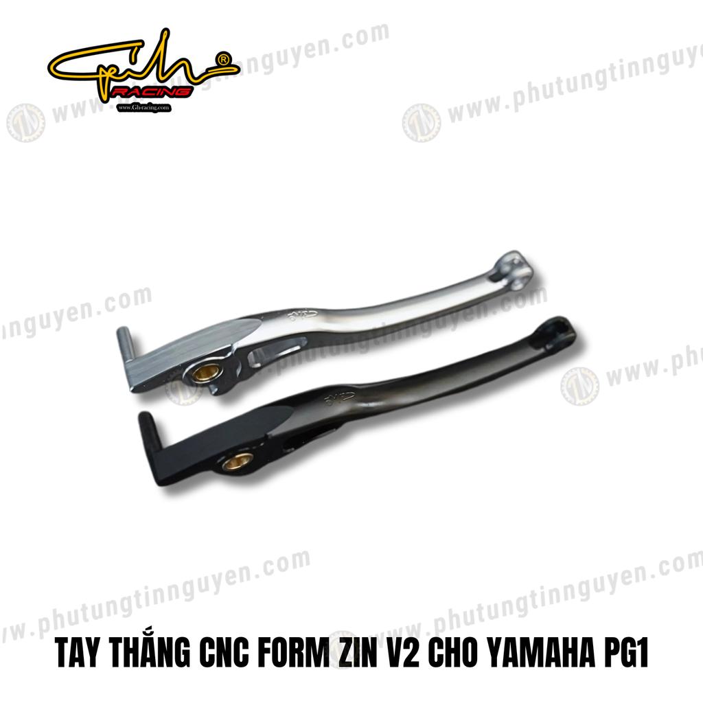 TAY THẮNG CNC FORM ZIN V2 CHO YAMAHA PG1 GH-RACING