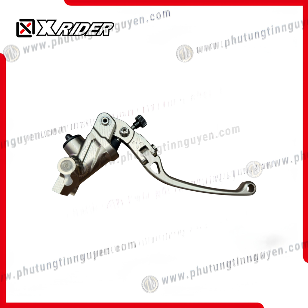 Tay thắng 14 - 17mm RPM XRIDER bình dầu rời mọi dòng xe màu Titanium