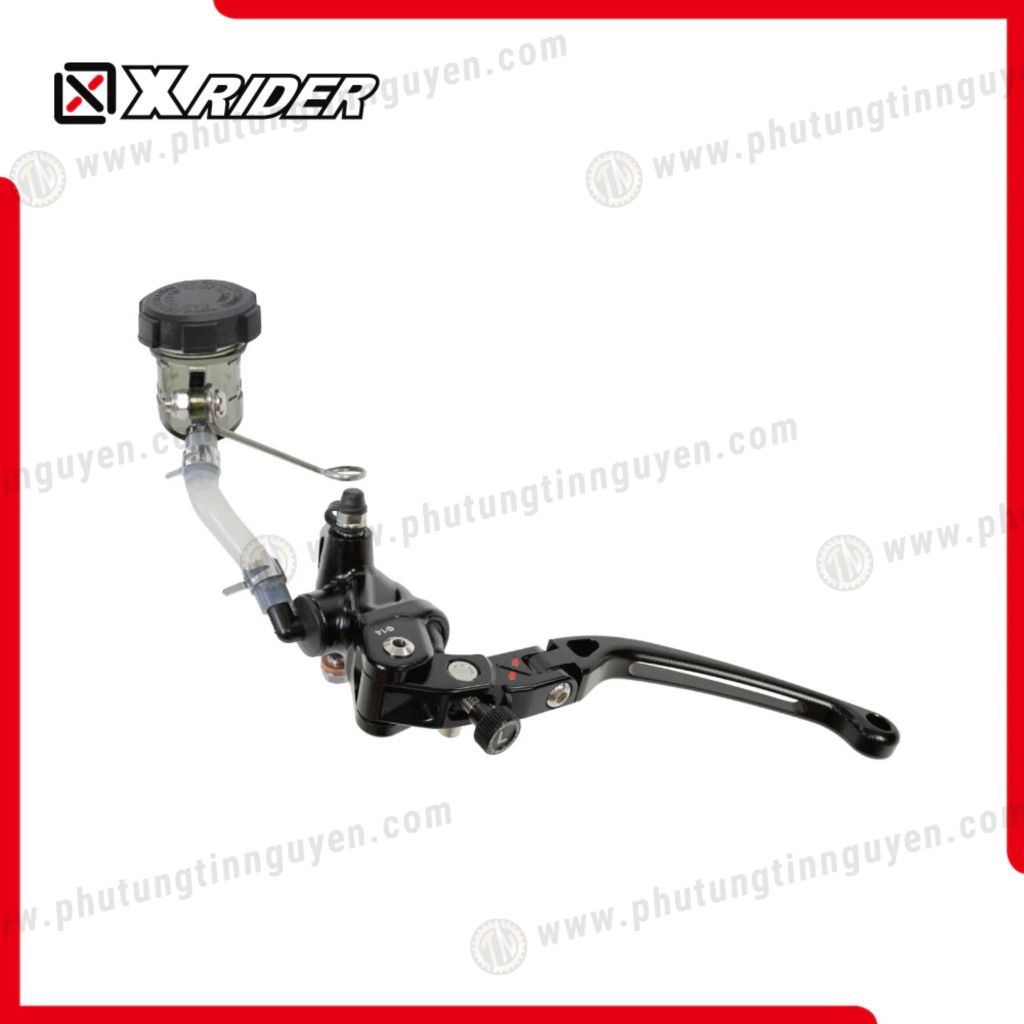 Tay thắng 14 - 17mm RPM XRIDER bình dầu rời mọi dòng xe màu đen