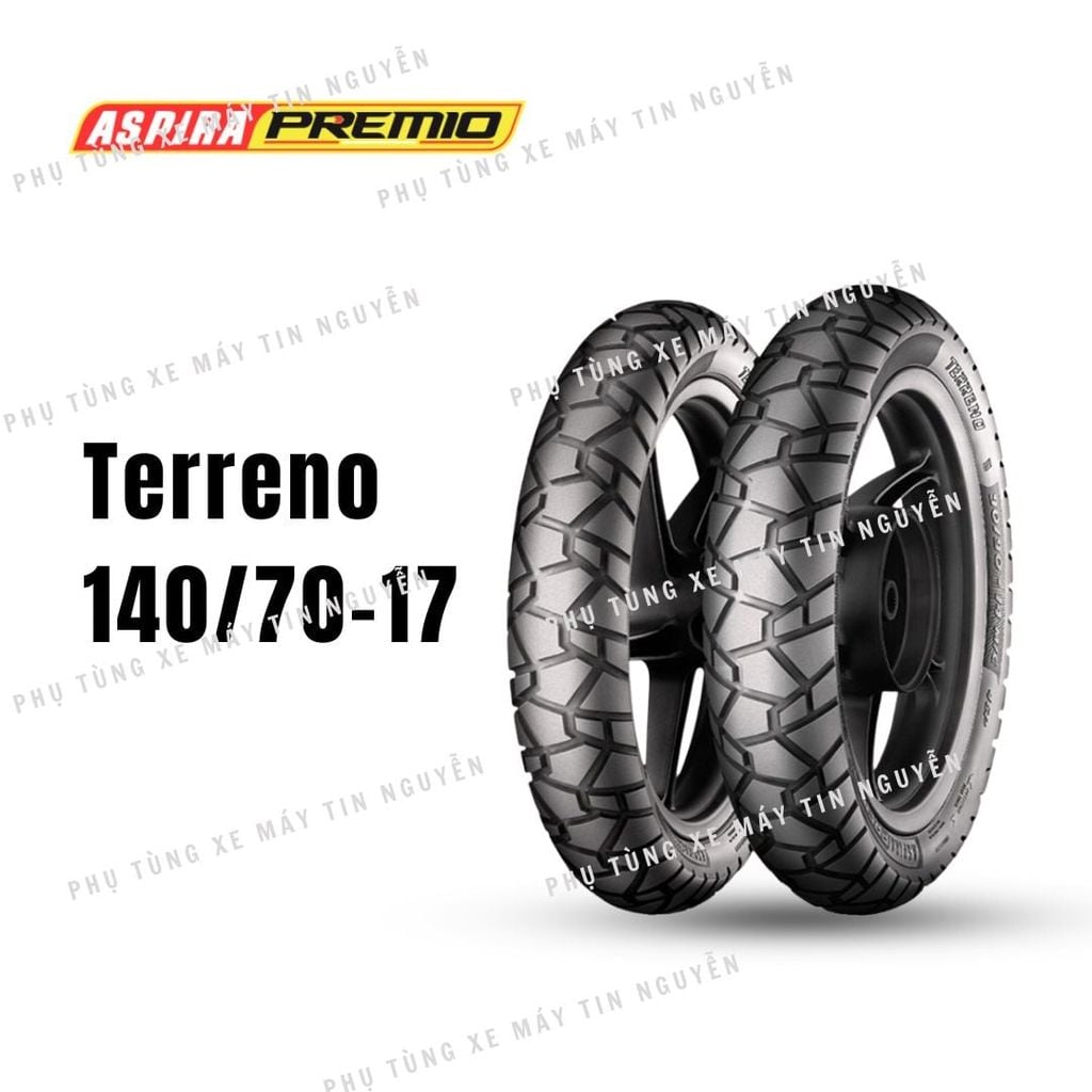 Vỏ xe Aspira Premio Terreno  140/70-17  R nhập từ Indonesia