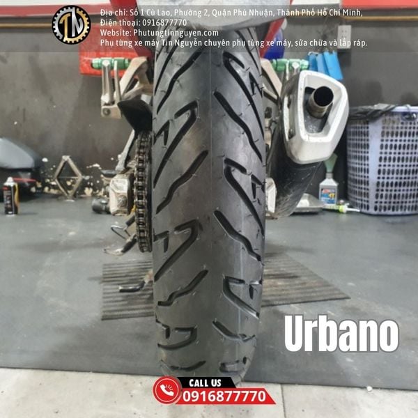  Vỏ xe Aspira Premio Urbano  120/70-17  R nhập từ Indonesia 