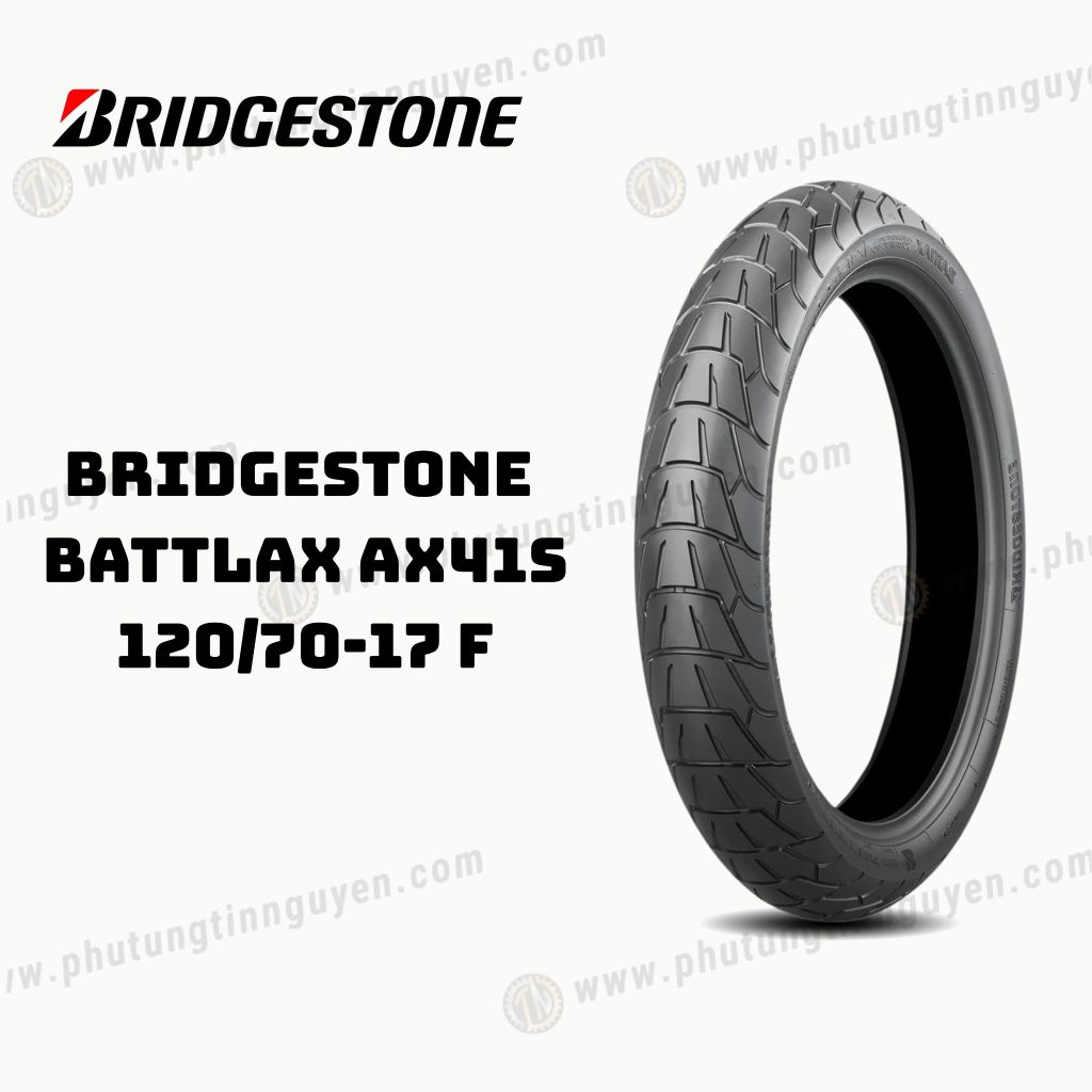 Vỏ xe BRIDGESTONE Battlax AX41S 120/70 -17 F Japan