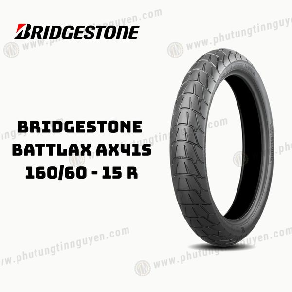  Vỏ xe BRIDGESTONE Battlax AX41S 160/60 -15 R Japan 