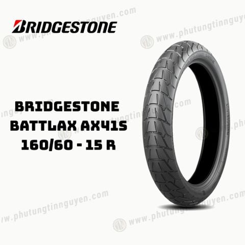 Vỏ xe BRIDGESTONE Battlax AX41S 160/60 -15 R Japan 