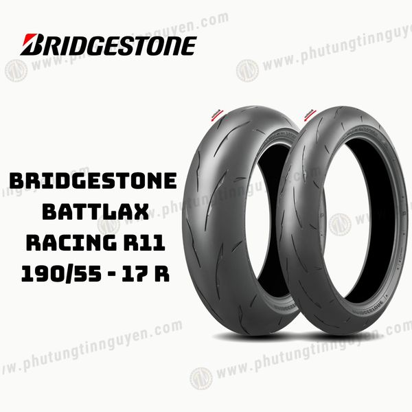  Vỏ xe BRIDGESTONE  BATTLAX RACING R11 190/55 - 17 R Japan 