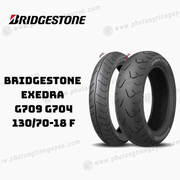  Vỏ xe BRIDGESTONE  EXEDRA  G709 G704 130/70-18 F Japan 