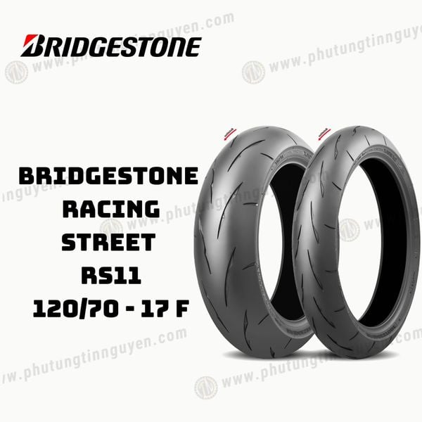  Vỏ xe BRIDGESTONE  RACING STREET RS11 120/70 - 17 F Japan 