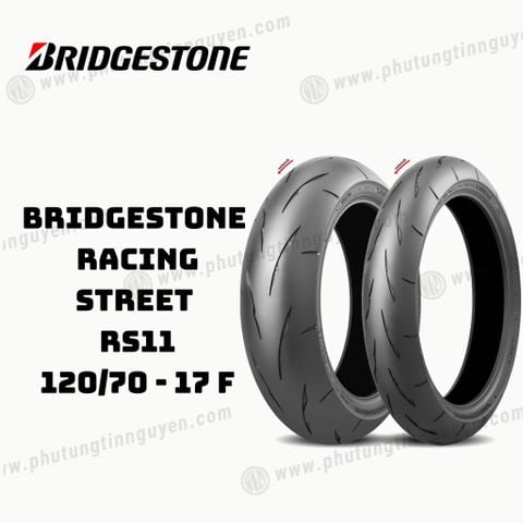  Vỏ xe BRIDGESTONE  RACING STREET RS11 120/70 - 17 F Japan 