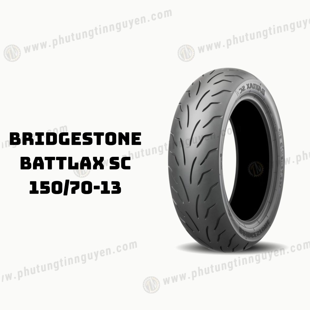 Vỏ xe BRIDGESTONE Battlax SC 150/70 -13 R Thai Lan