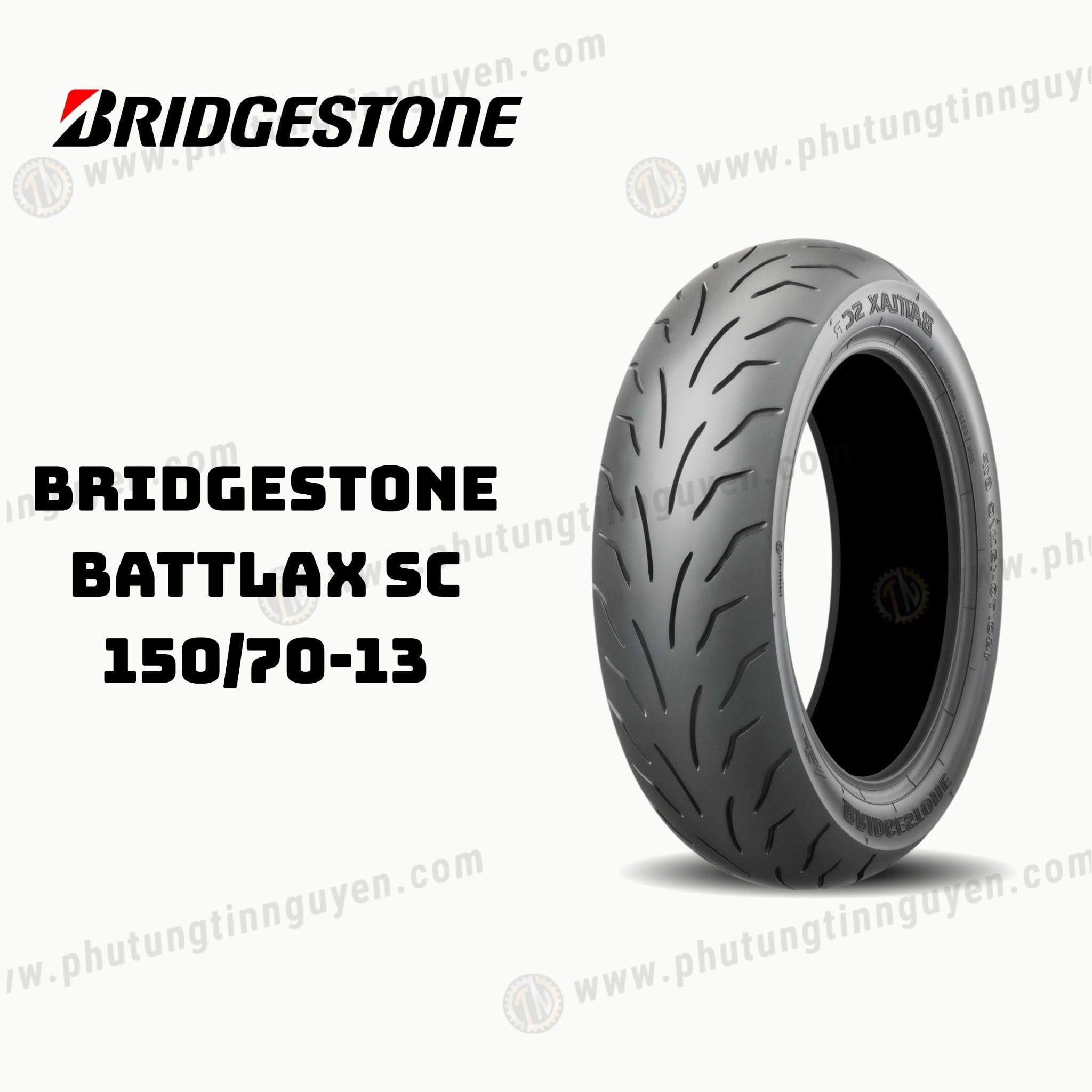  Vỏ xe BRIDGESTONE Battlax SC 150/70 -13 R Thai Lan 