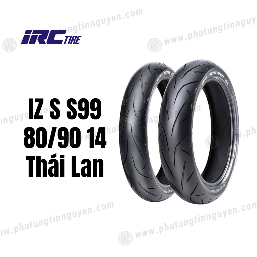 Vỏ xe INOUE (IRC) IZS S99 80/90 14 Thái Lan