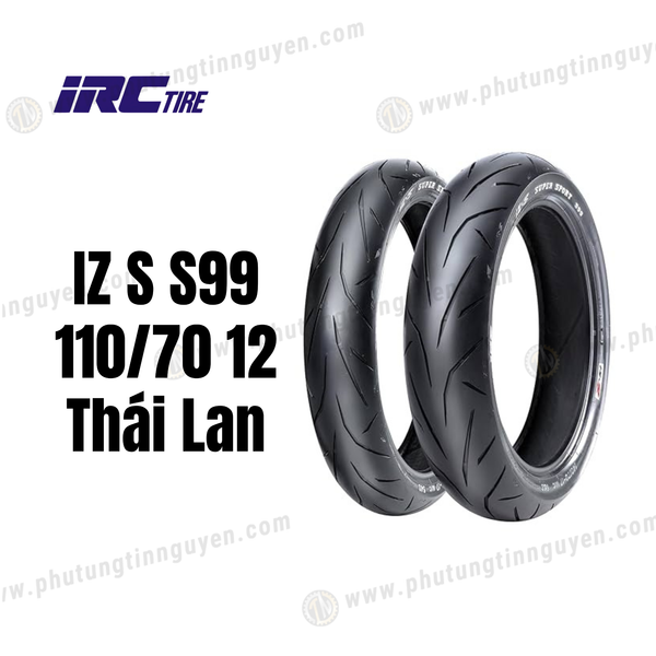  Vỏ xe INOUE (IRC) IZS S99 110/70 12 Thái Lan 