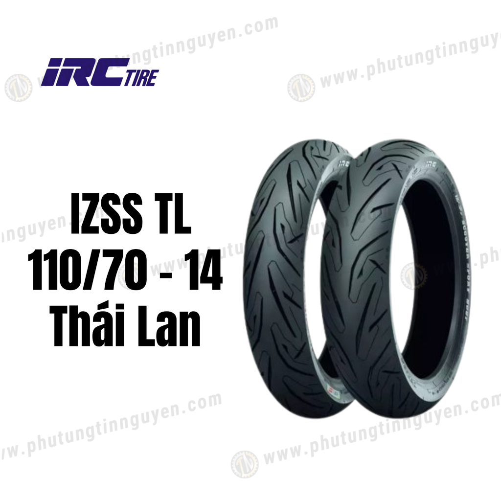 Vỏ xe INOUE (IRC) IZSS TL 110/70 14 Thái Lan