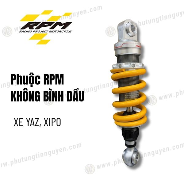  Phuộc RPM cho YAZ không bình dầu màu vàng hàng chính hãng có bảo hành 