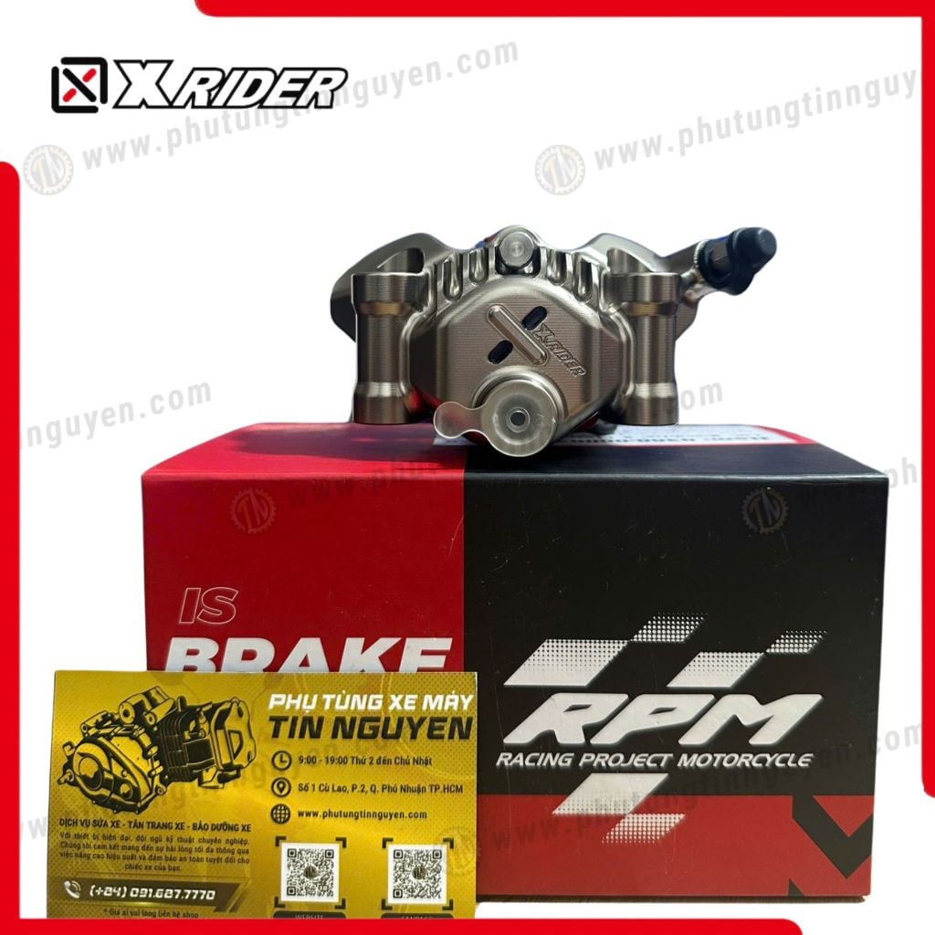 Heo Dầu RPM X RIDER Phanh Đối Xứng 2 Piston 60mm cho tất cả dòng xe 0300000034120125