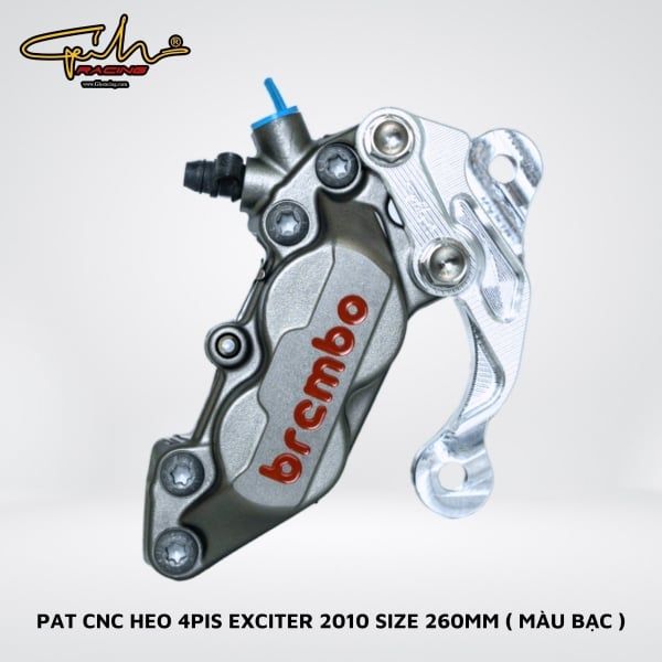 PAT NHÔM CNC HEO 4 PIS EXCITER 2010 SIZE 260MM GH-RACING