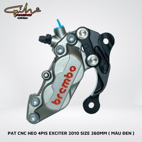 PAT NHÔM CNC HEO 4 PIS EXCITER 2010 SIZE 260MM GH-RACING