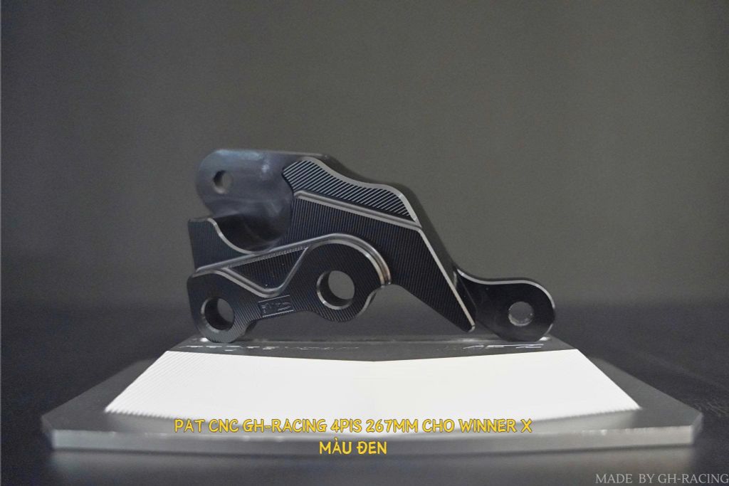 PAT NHÔM CNC HEO 4 PIS WINNER/WINER X SIZE 267MM GH-RACING