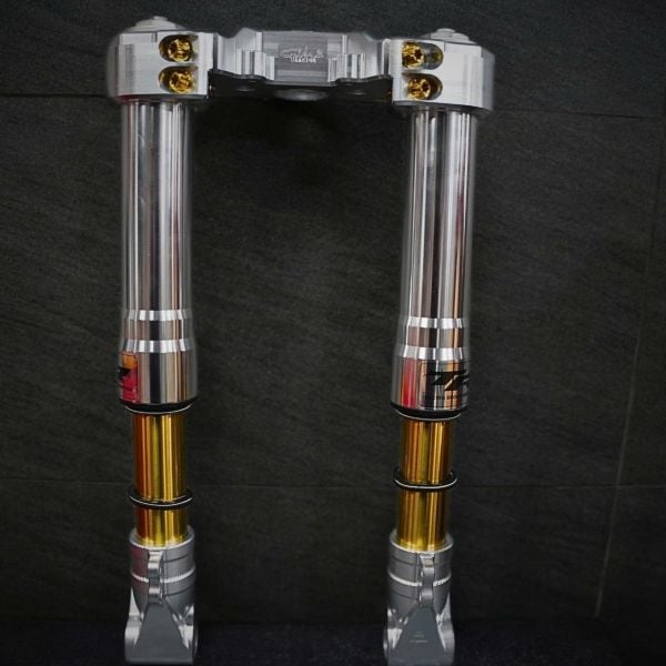 PHUỘC TRƯỚC UPSIDE DOWN SMRT VÀ CHẢNG BA CNC GH-RACING