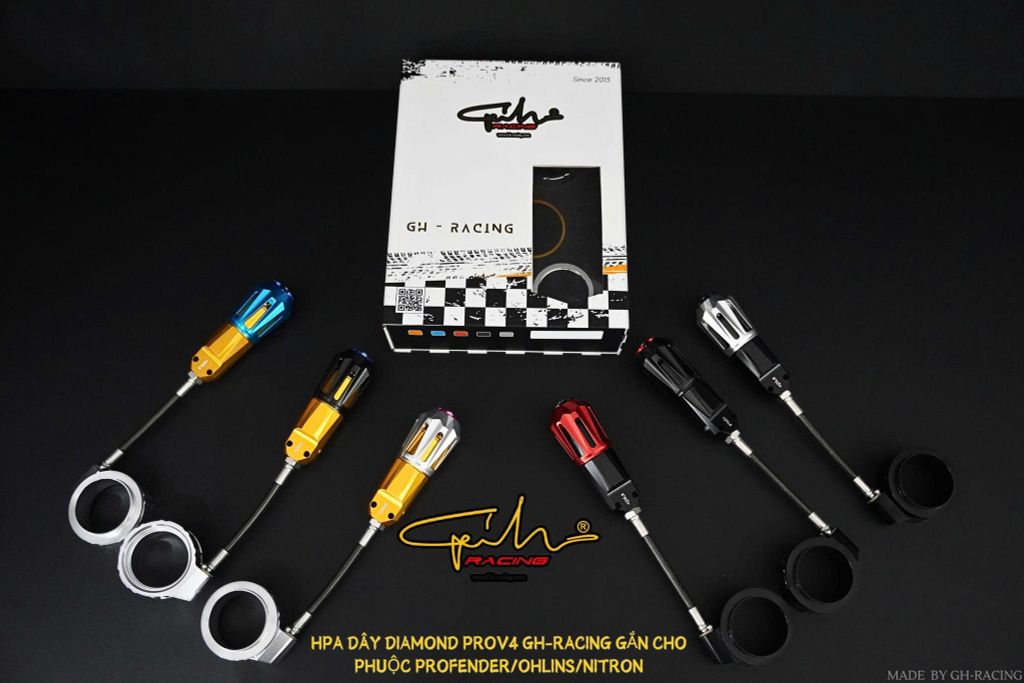 HPA DÂY GH-RACING DIAMOND V4 PRO DÀNH CHO PHUỘC OHLINS