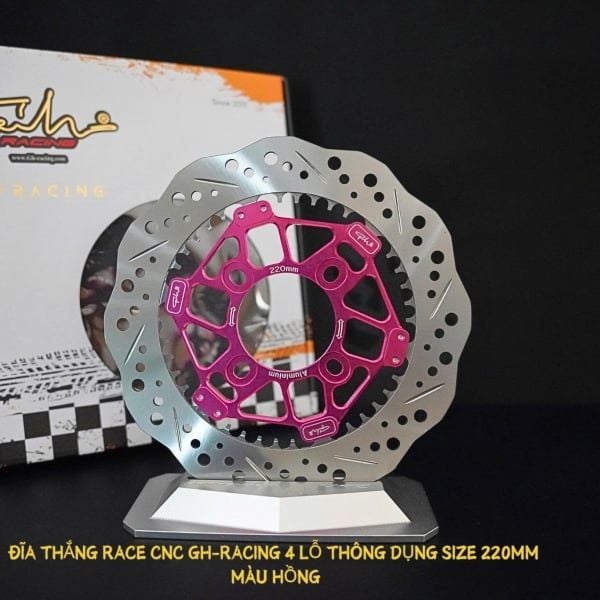 ĐĨA THẮNG RACE GH-RACING FLOWER DÀNH CHO VARIO SIZE 220MM ( BÊN TRÁI )